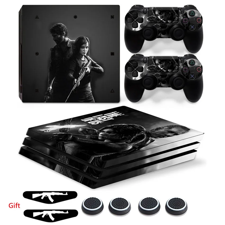 Последний из нас серии кожи Стикеры крышка протектор Винил для PS4 Pro консоли и 2