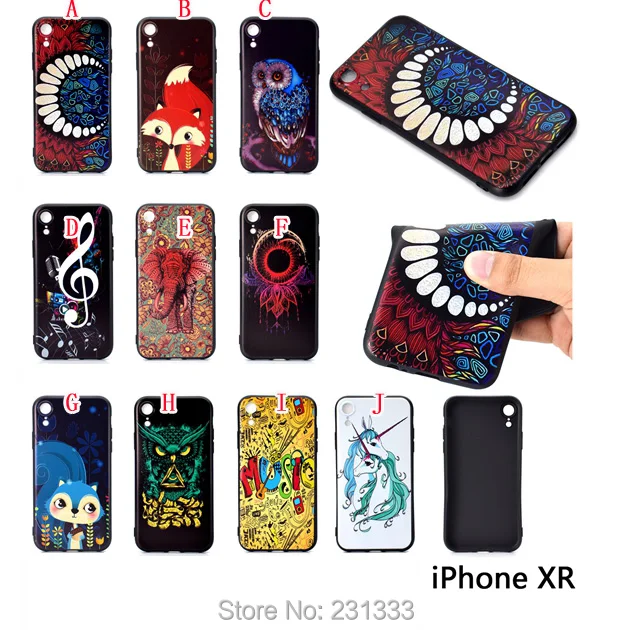 Защитный чехол C ku для Iphone X XS MAX XR 8 7 PLUS 6 6S SE 5 plus с рисунком совы лисы 100