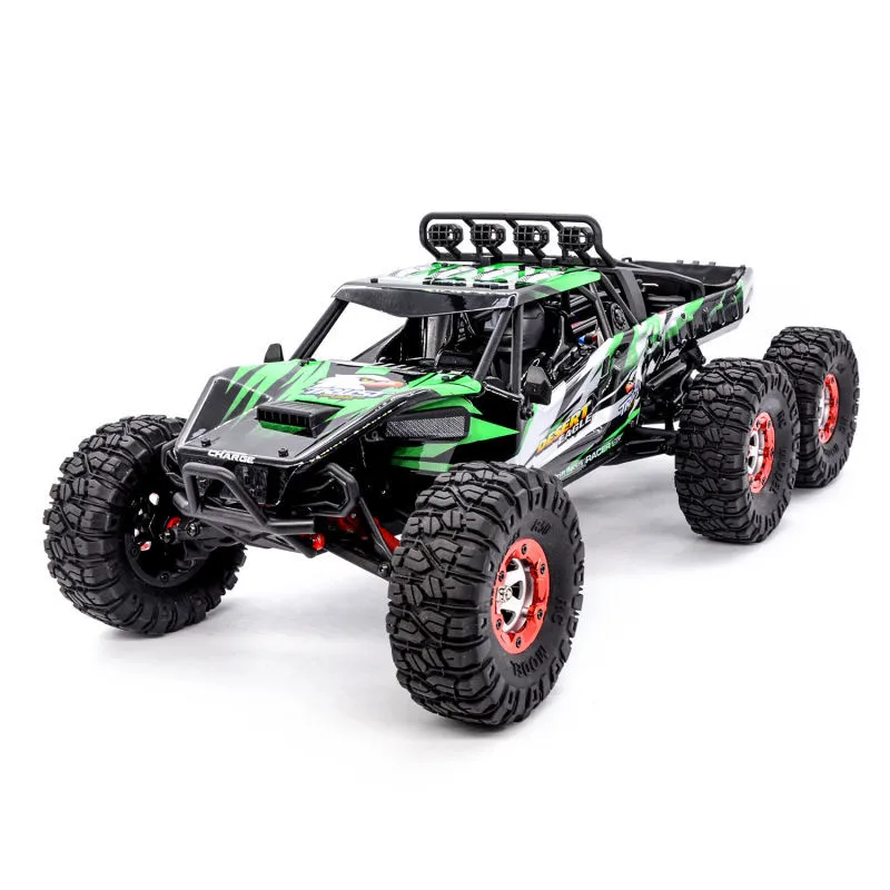 Newest Feiyue FY06 LED Lights Metal ShockAbsorber 1:12 2.4GHz 6WD 60KM/HRC Off-road Desert RC Truck RTR Toy Kids | Игрушки и хобби