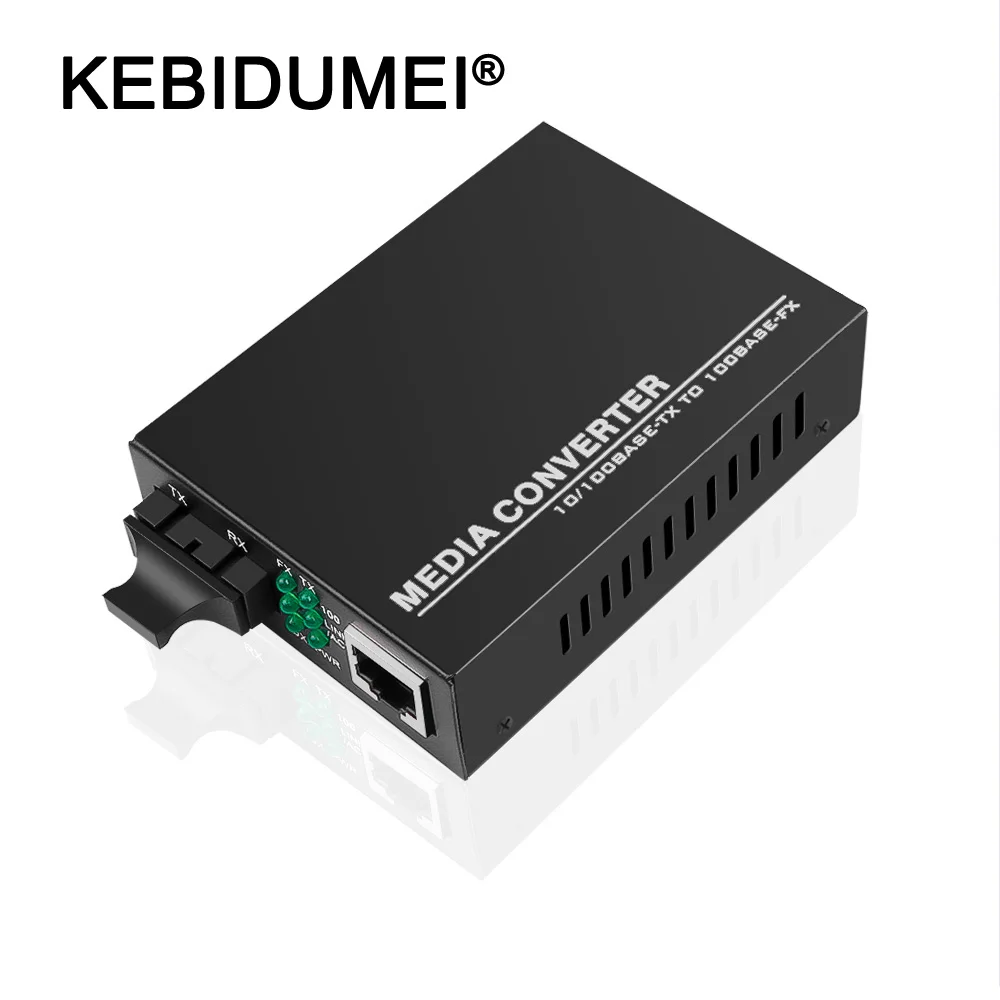 KEBIDUMEI портативный RJ45 К SC разъем многомодовый дуплексный волоконный Wavelenth 850nm 2 км