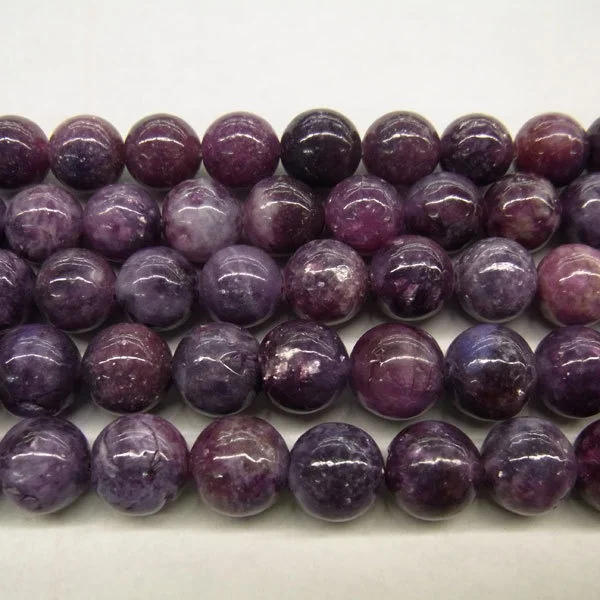 10 мм круглые лепидолитовые бусины 15 &quotl |lepidolite beads|beads beadsround beads |
