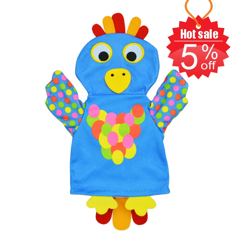Sozzy детский ручная кукольная игрушка goed Animal Blue Мягкие игрушки для новорожденных