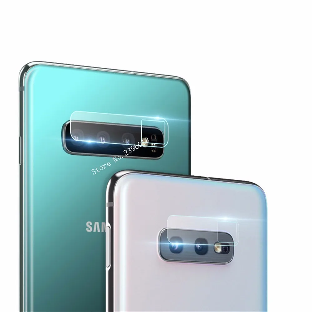 Закаленное стекло для объектива камеры 2 шт. 25D Samsung Galaxy M20 M10 J4 J6 J7 J8 A6 A8 Plus S10 10E 10Plus S9
