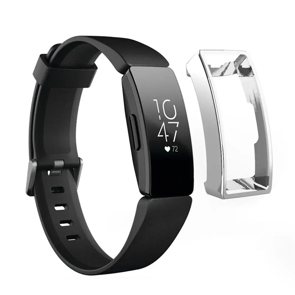 1 шт. защитный чехол из ТПУ Для Fitbit Inspire HR фитнес трекер ультратонкий мягкий