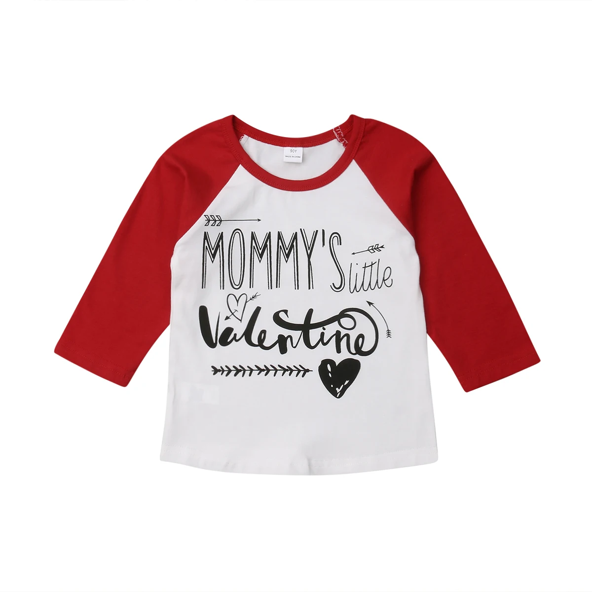 2019 Valentine Newborn Kid Baby Little Brother Romper Letter Bodysuit Big Cotton T-shirt O-neck Tee Wholesale Canis Hot | Детская одежда