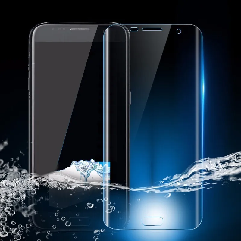 8D полное покрытие защита экрана мягкая пленка для Samsung A6 A8 J4 J6 Plus 2018 HD Гидрогелевая