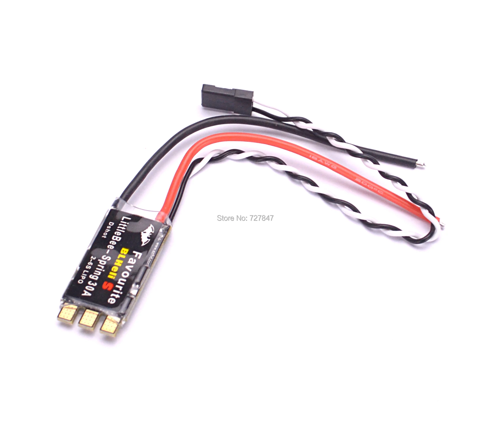 Пружина FVT Littlebee 30A BLHeli s ESC 2 6S поддерживает multishot DSHOT Oneshot42 OneShot125 для мультикоптера