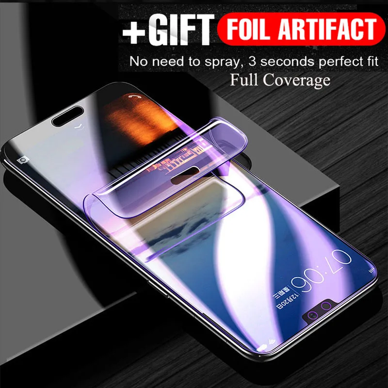 

Full Cover Hydrogel Film For Samsung Galaxy S10 Plus S10 Lite Screen Protector For Samsung Note9 S9 Plus A9 2018 Protective Film