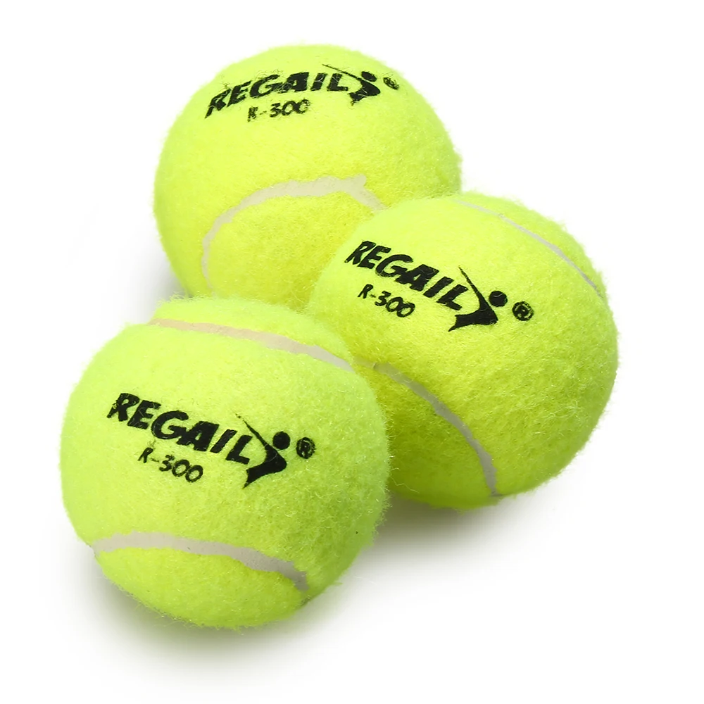 Упаковка из 12 прессующих теннисных мячей с сетчатым мешком резиновый