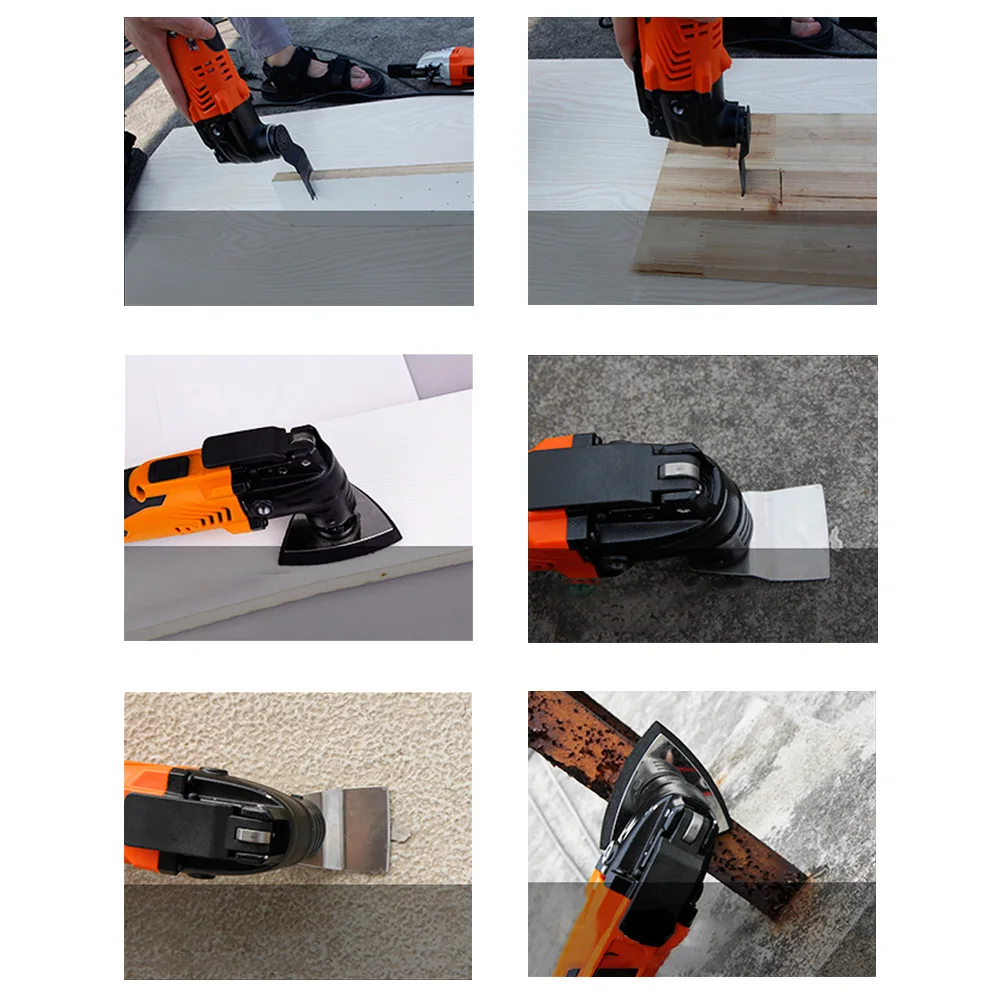 LOMVUM 300w Multifunctional Electric Saw Renovator Oscillating Tool Woodworking Multimaster Cutter Trimmer Shovel Power Tools |