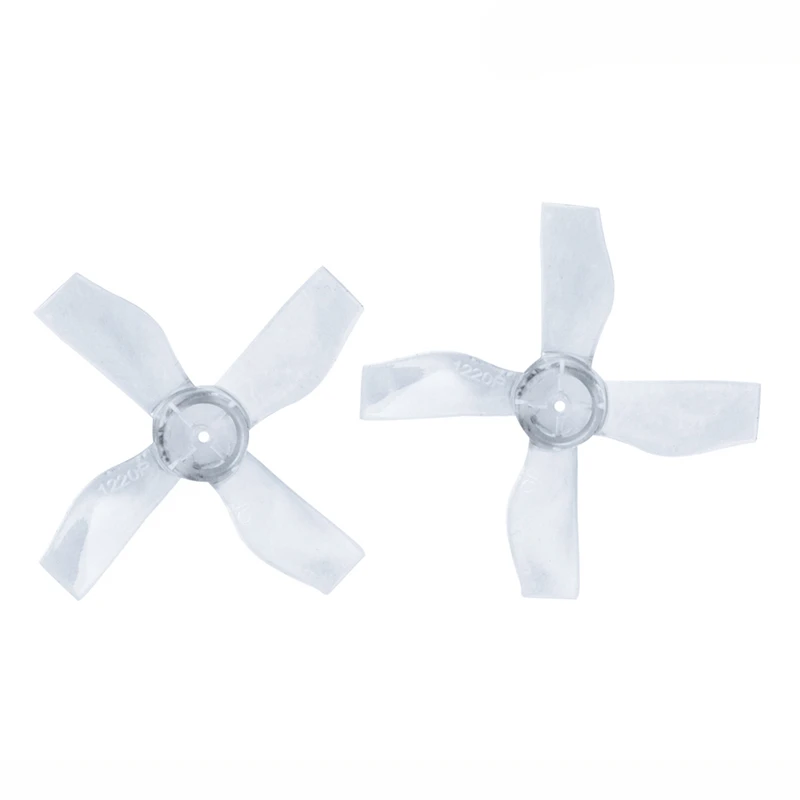 4 Pairs Gemfan 1220 1.2x2x4 31mm 1mm Hole 4-blade Propeller for 0703-1103 RC Drone FPV Racing Brushless Motor Spare Parts Accs | Игрушки и