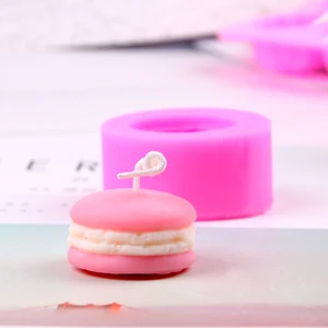 Силиконовая форма для изготовления свечей, для макарун