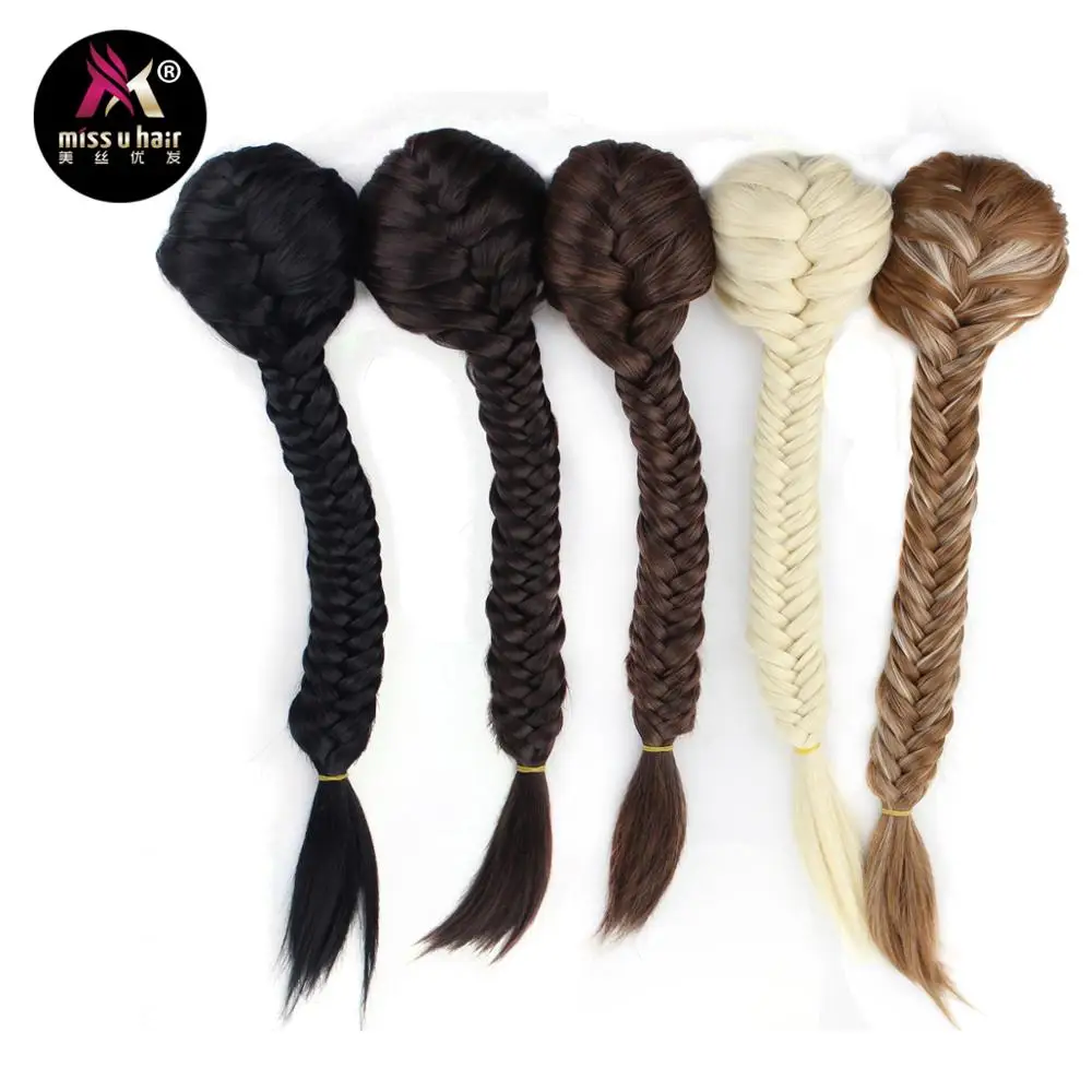 Женские синтетические длинные прямые волосы Miss U Hair парик для прически конский хвост 22 дюйма 55 см можно