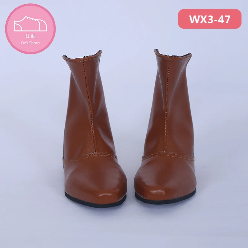 Обувь для куклы BJD коричневая искусственная кожа модная мини игрушка мальчиков