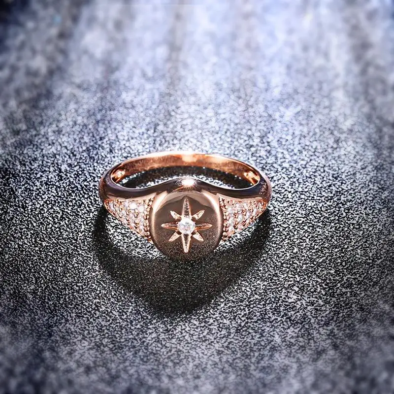 Женские кольца для часов с цирконием цветком простое изящное кольцо ювелирные