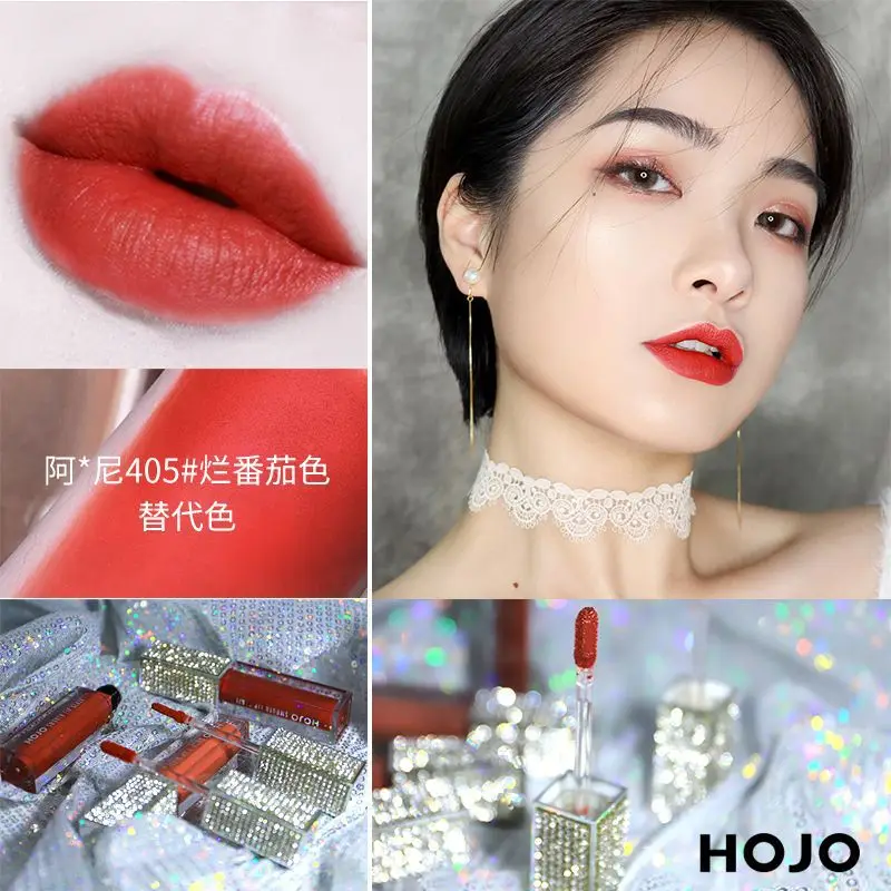 6 цветов Натуральная Увлажняющая губная помада матовый розовый тюбик