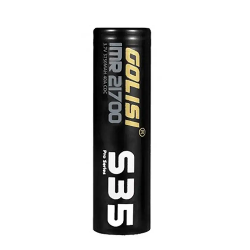 Golisi 1 шт S35 Imr 21700 3750Mah 40A Высокая емкость защищенный плоский верх литий ионный