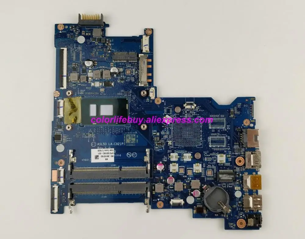 Genuine 828182-001 828182-601 UMA w i3-6100U CPU ASL50 LA-C921P Laptop Motherboard for HP 15-AC Series 15T-AC100 NoteBook PC | Компьютеры