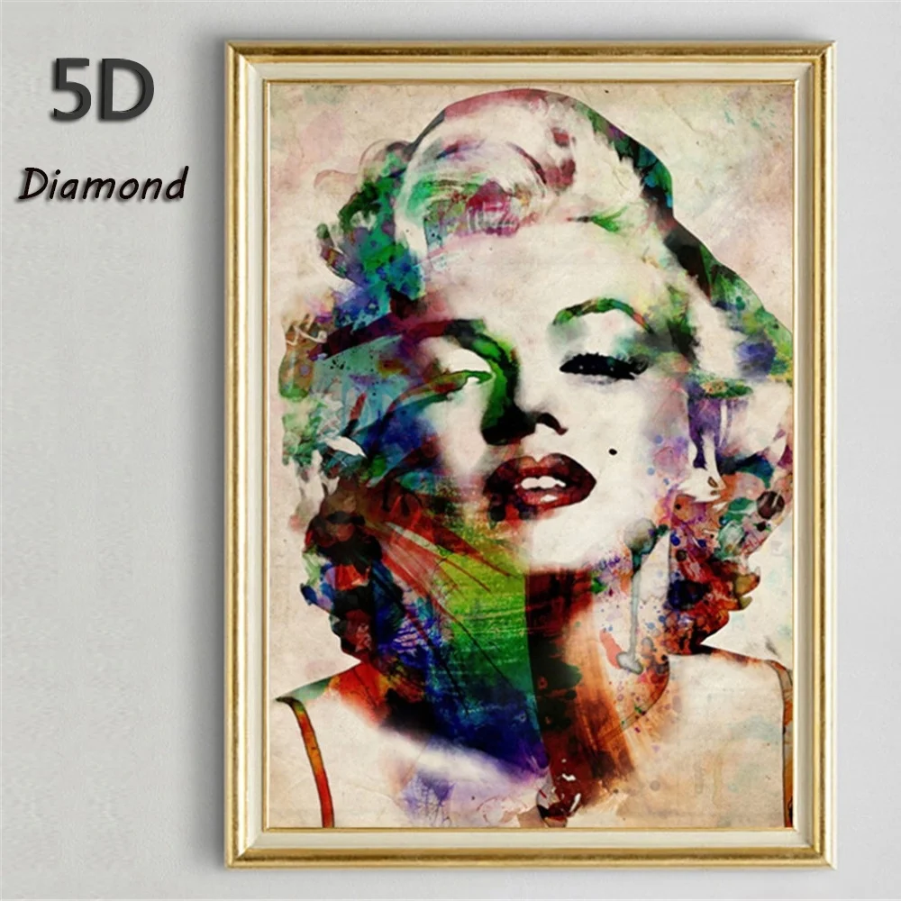 Современная 5D алмазная живопись сделай сам круглая картина для домашнего декора