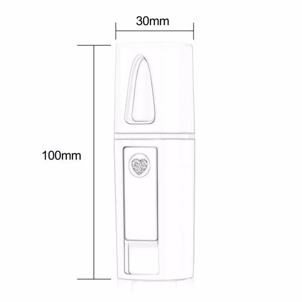 USB Портативный миниатюрный опрыскиватель лица тела небулайзер Паровая установка