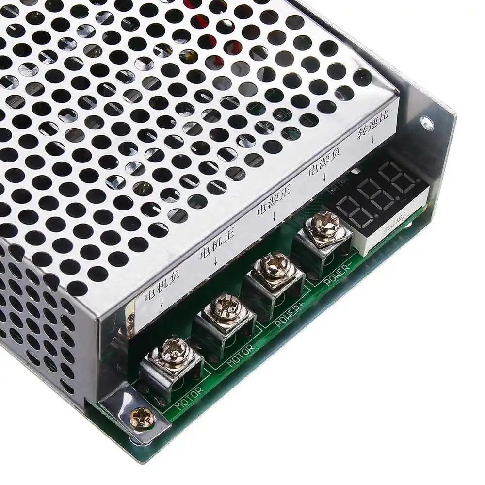 LEORY 60A DC щетка управления скоростью двигателя Лер вперед обратный ШИМ контроль