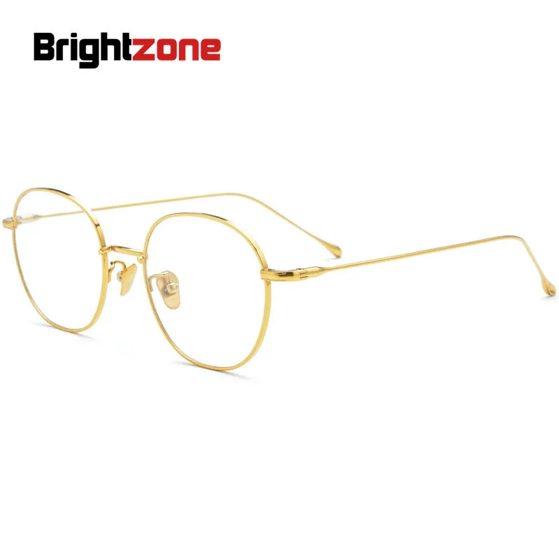 Brightzone модные мужские аксессуары для женщин оправа близорукости из чистого