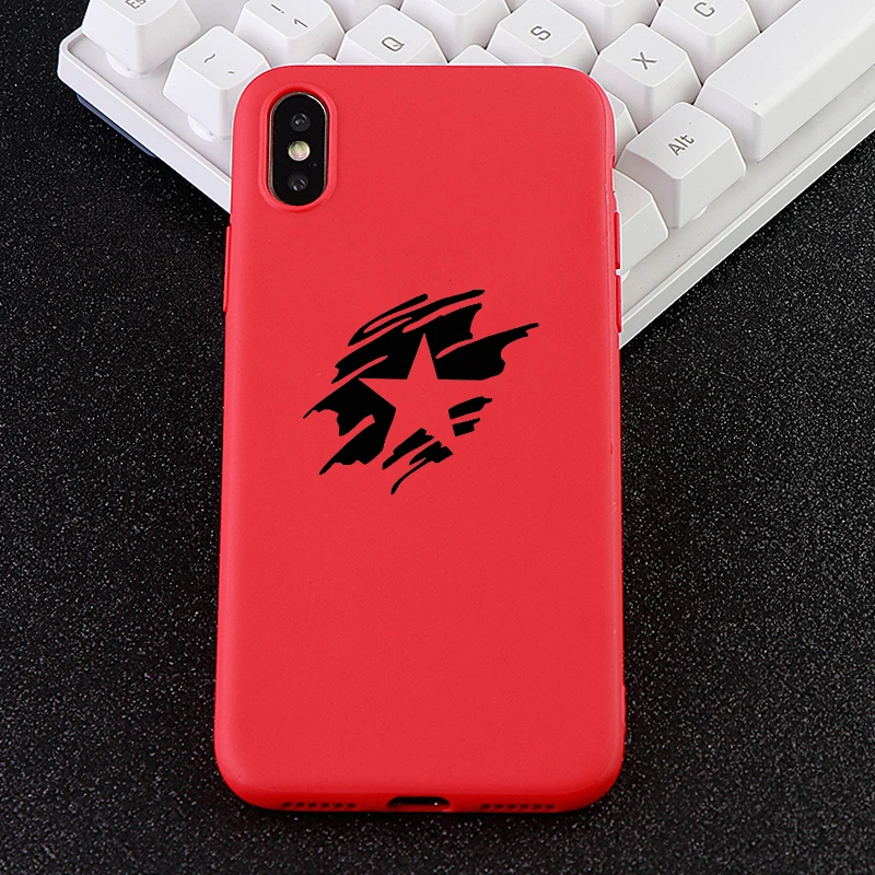Newmodel Cell Phone Cases for IPhone 6s 7 8 Pluls X XS MAX XR Case Star Flag Soft TPU Silicone Mobile Covers Accessories |