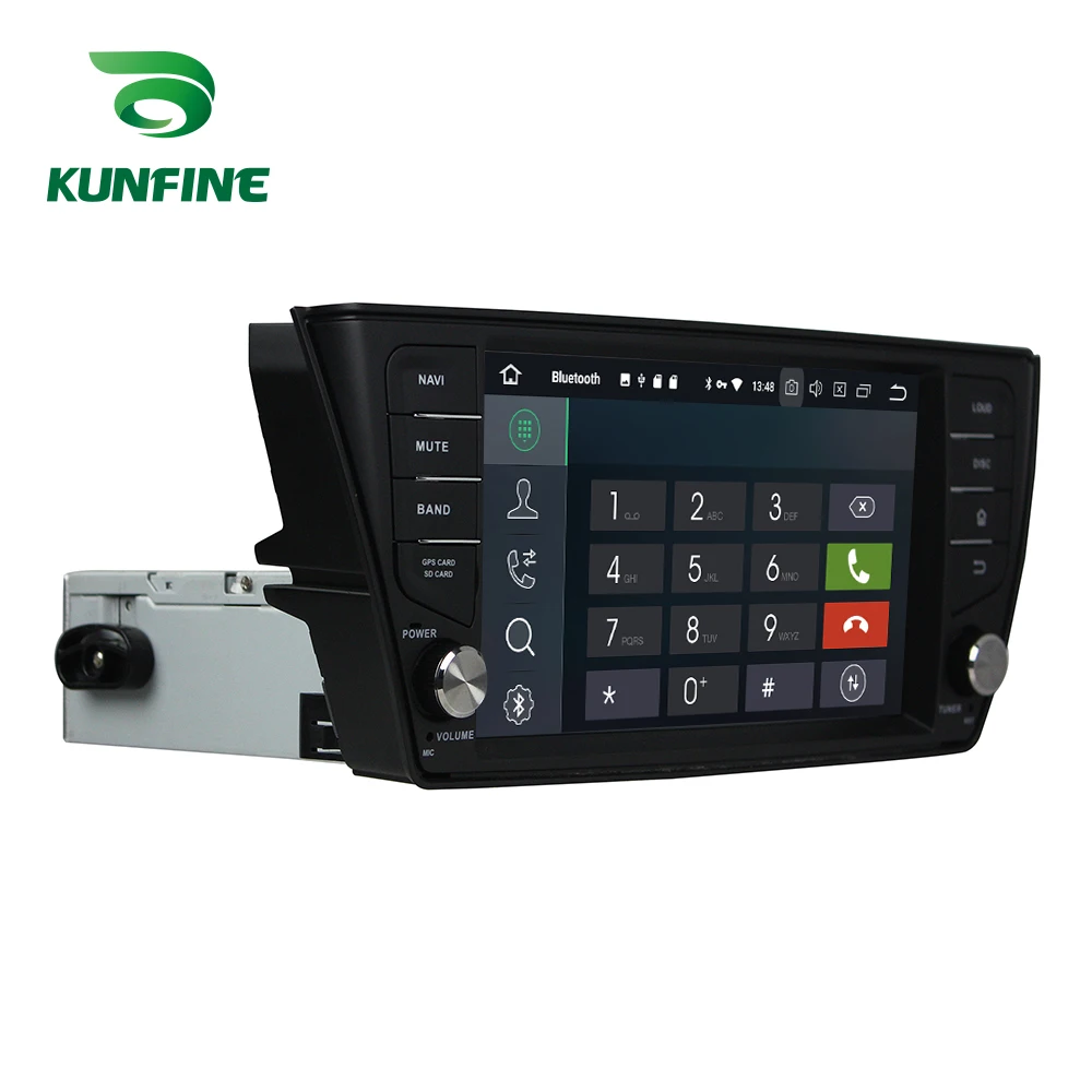KUNFINE четырехъядерный 2 Гб ОЗУ Android 8 1 автомобиль DVD gps навигация мультимедийный