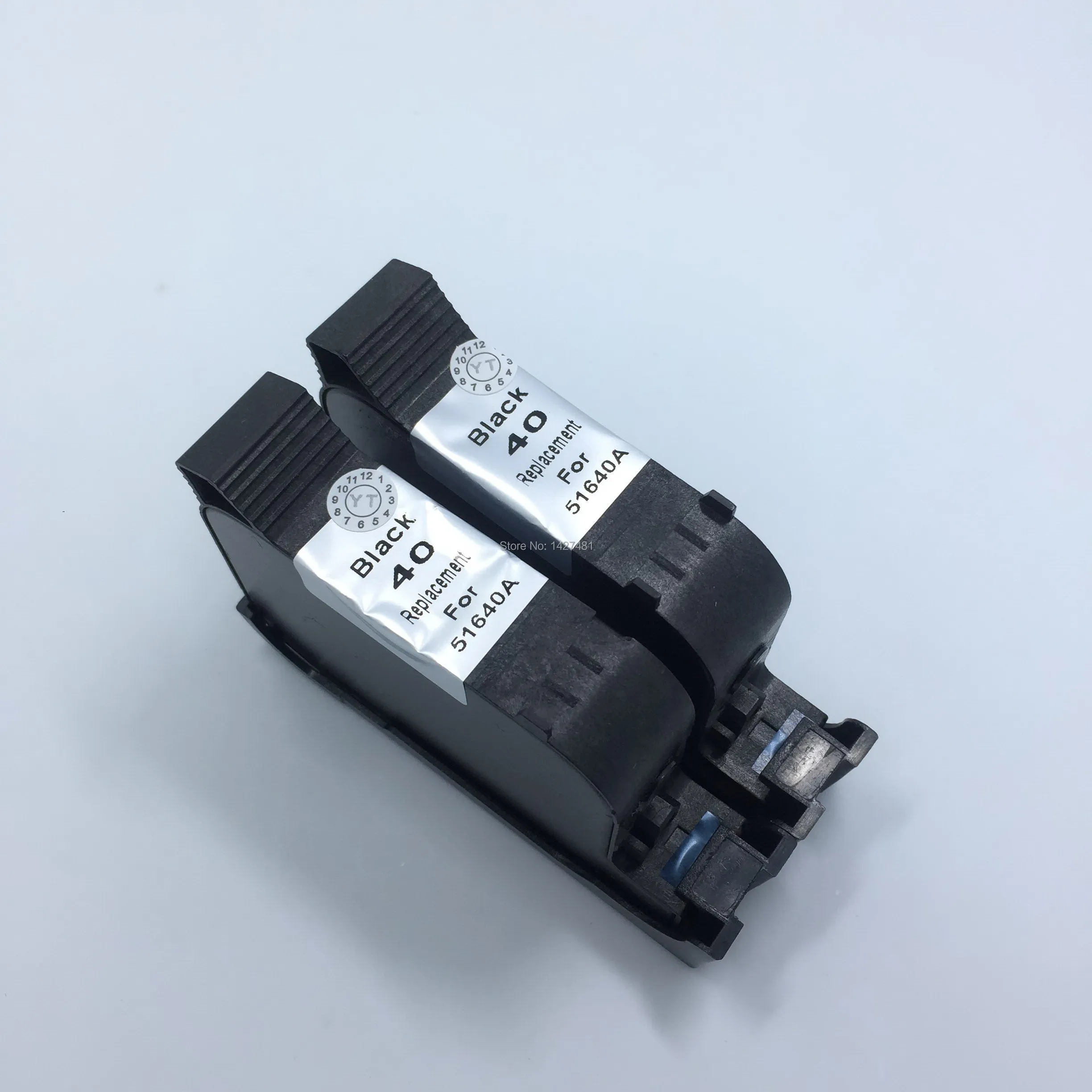 YOTAT 2 шт. BK Восстановленный картридж 51640 для hp 40 чернильный 51640A HP Designjet серии 230 250c 330