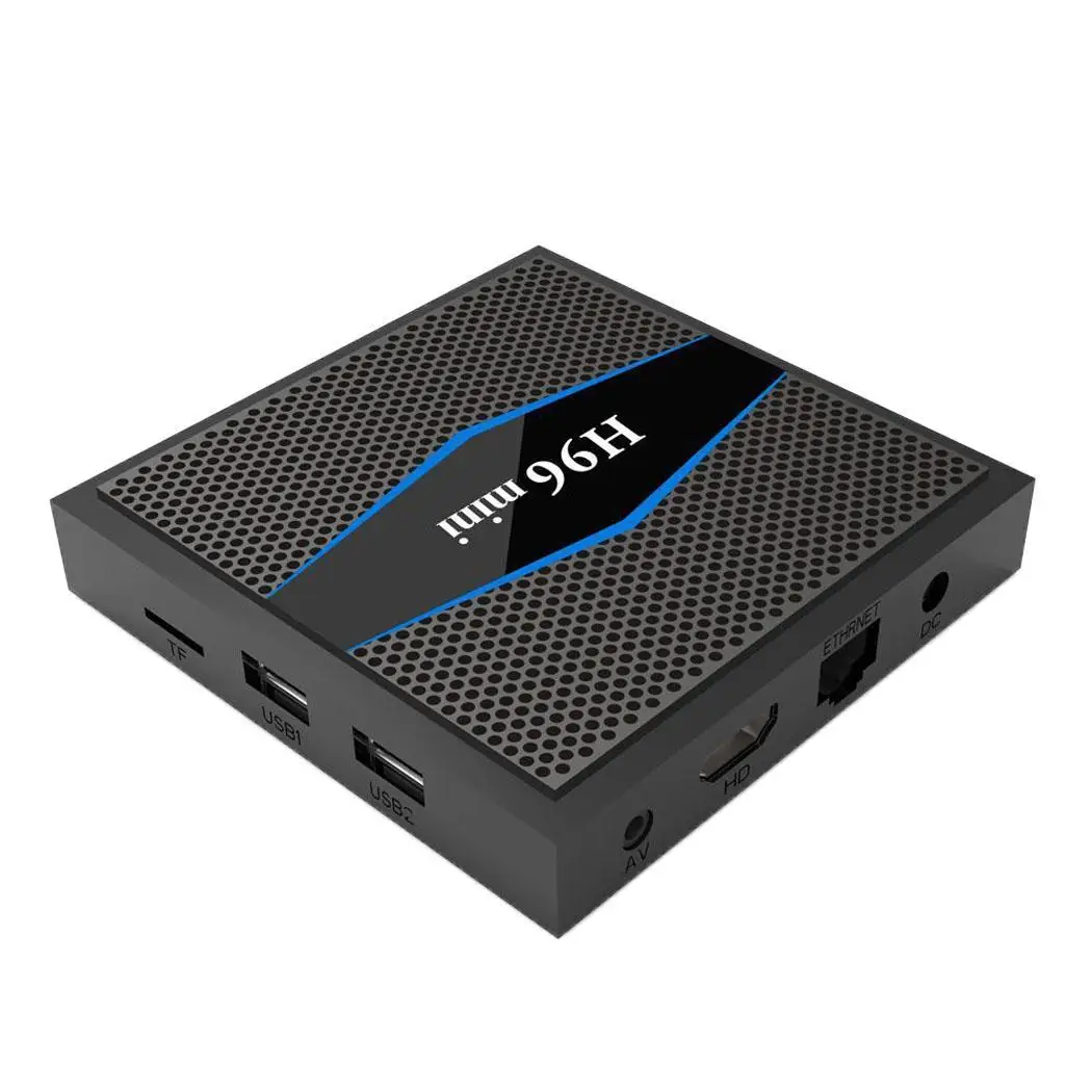 H96mini Smart tv box Android 7 1 2 4G/5G Wifi Bluetooth 4 0 S905W Четырехъядерный 4k Full HD медиаплеер Netflix H96 мини