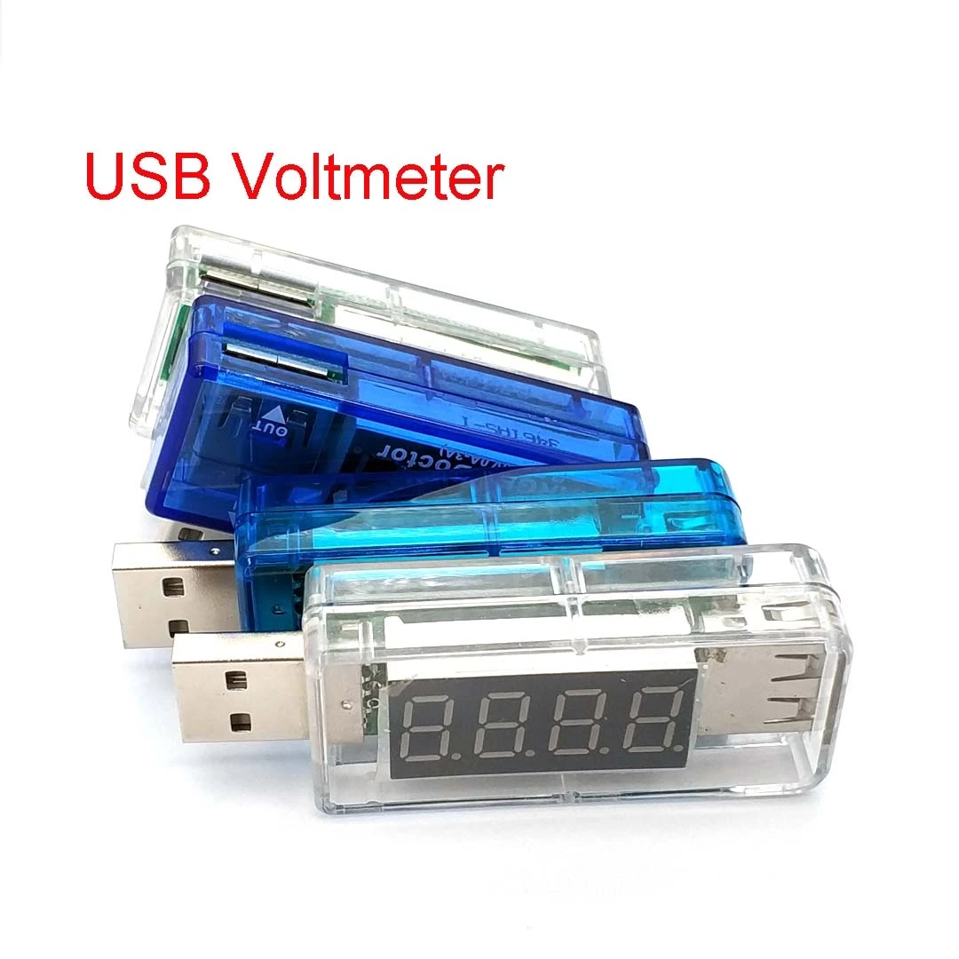 Умная электроника цифровой USB тестер напряжения для мобильных устройств зарядка