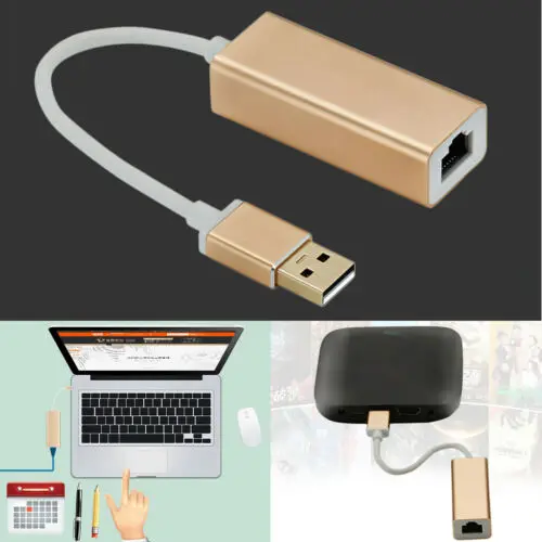 USB 2 0 Мужской к RJ45 Ethernet Женский Кабель адаптер LAN сетевой для Apple MacBook Air Mac ноутбука