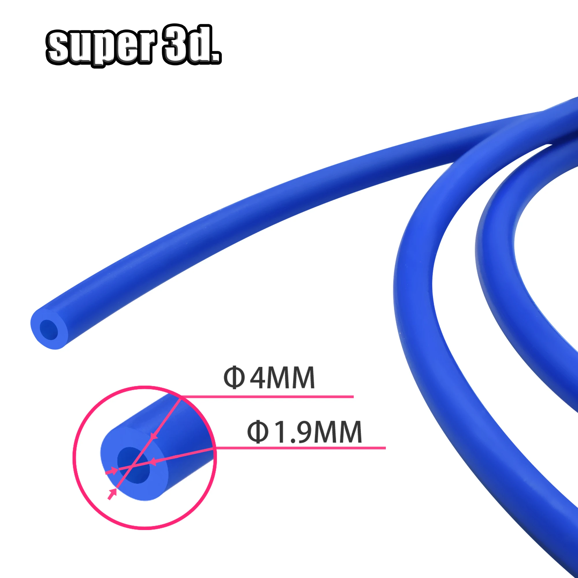 Тефлоновая трубка ТПЭ TL-фидер hotend RepRap Rostock Bowden Extruder 1 75/3 0 мм Филамент id1.9mmod4 Capricornus