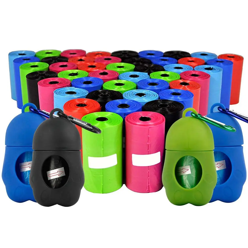 1000 шт. практичная для домашней собаки мешок экскрементов Диспенсер держатель