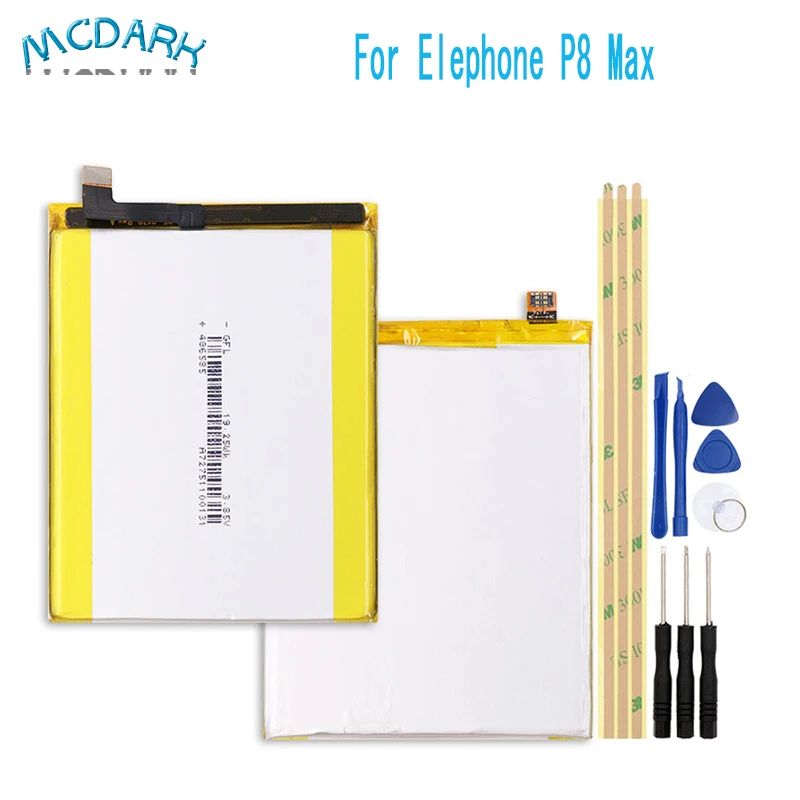 Аккумулятор Mcdark 5000 мАч для Elephone P8 Max Сменные Аккумуляторы телефона