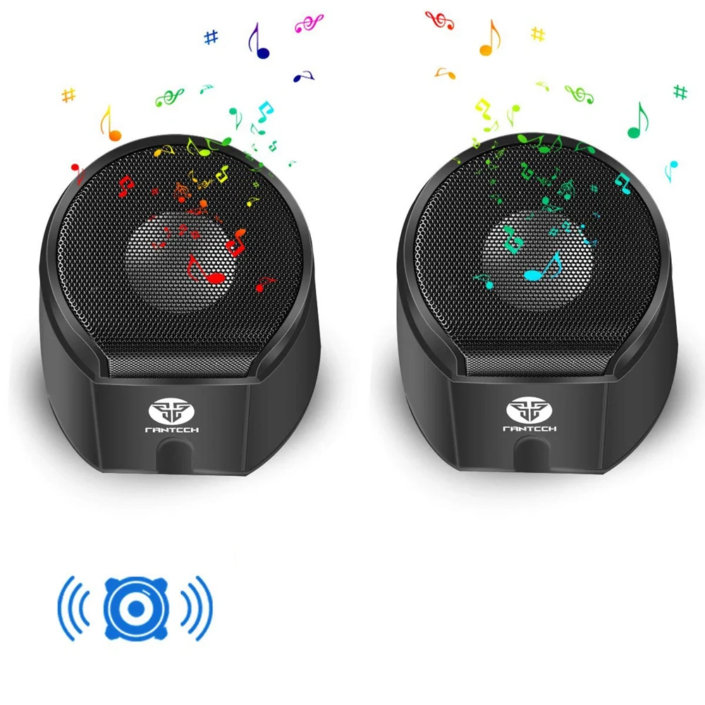FANTECH Gs201 ПК динамик маленький Usb источник питания 6 Вт мощный выход ПК/ТВ/Mp