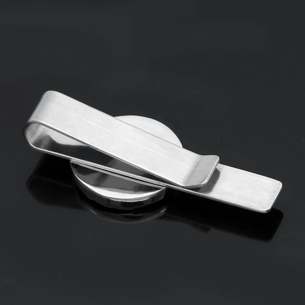Stainless steel Nordic viking odin wolf amulet rune Tie Clips -small size with valknut gift bag | Украшения и аксессуары