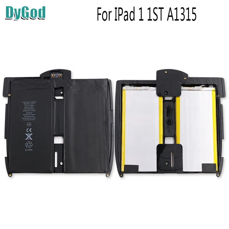 Аккумулятор DyGod для iPad 1 5400 мАч A1315 A1219 A1337|Батареи планшетов и резервное питание| |