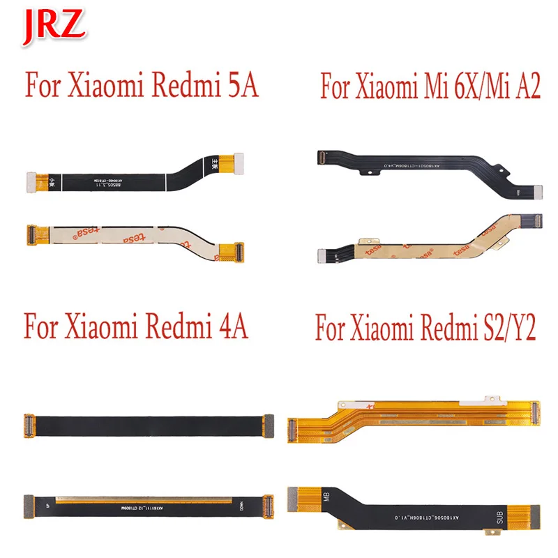 JRZ для Xiaomi Redmi 5A Mi 6X/Mi A2 запасные части основной разъём материнской платы гибкий