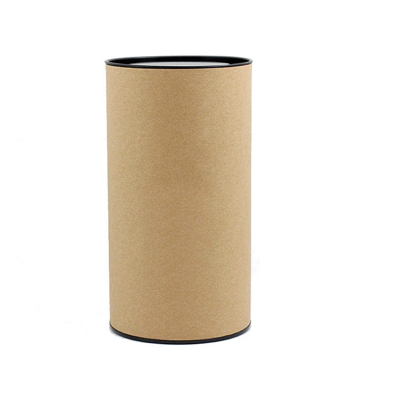 

Xin Jia Yi Packaging Paper Box Hot Sale Round Shape Jewelry Gift Box With Tin Lid and Tin Bottom Eco Kraft Paper Gift Box