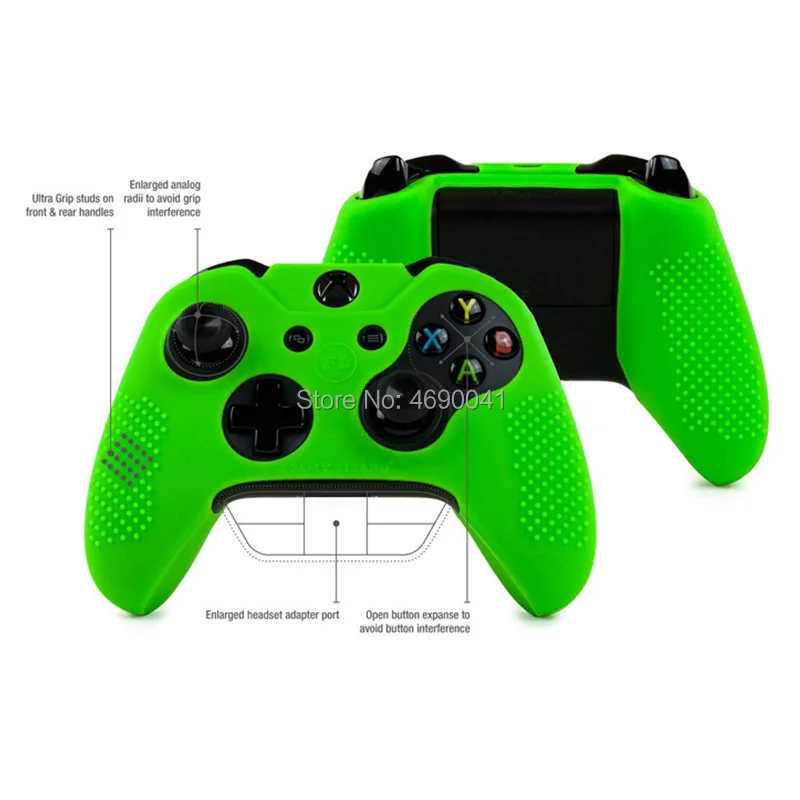 Нескользящий защитный силиконовый чехол для геймпада контроллера Xbox One |