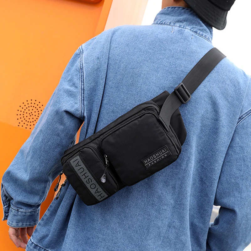 Военный езда бум груди поясная сумка Повседневное Multi карманный чехол Высокое