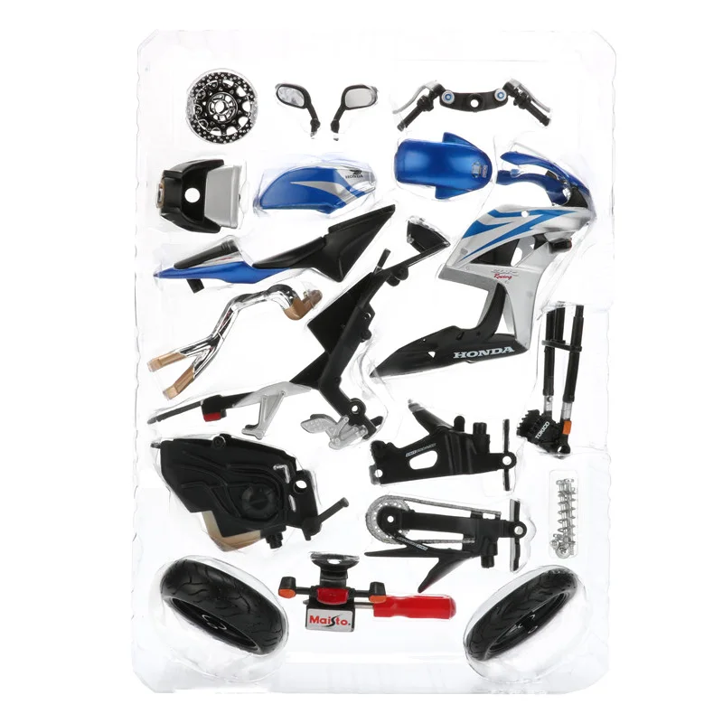 Maisto 1:12 игрушечный мотоцикл из сплава внедорожник CBR 600RR сборная линия модели