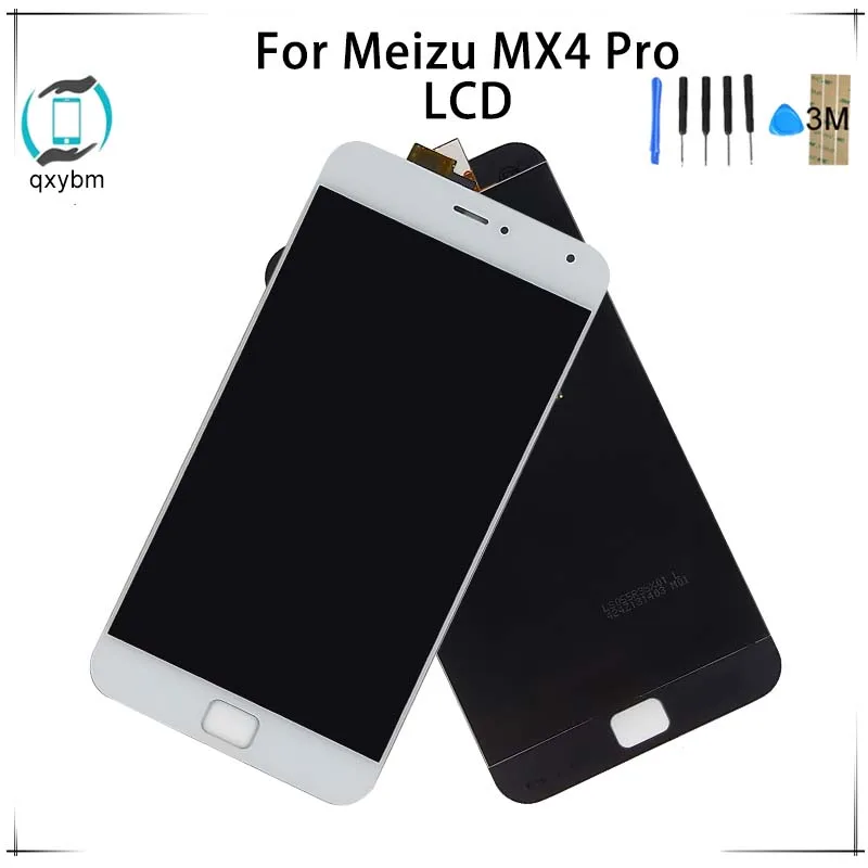 5 дюймов дисплей для MEIZU MX4 PRO ЖК сенсорный экран панель дигитайзер сборка запасные