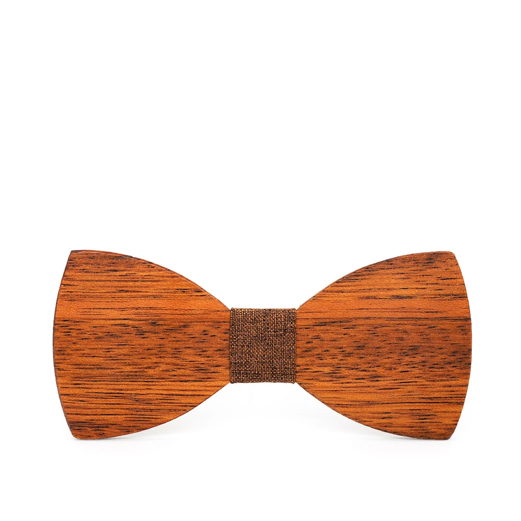 2019 Новое поступление импортный твердый деревянный галстук воротник с узлом