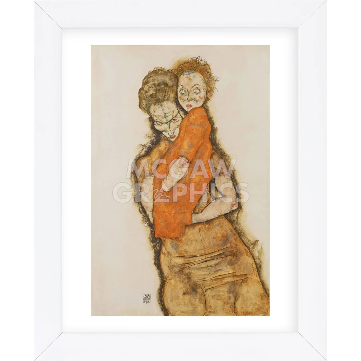 Мать и ребенок (в рамке)|Таблички знаки| |