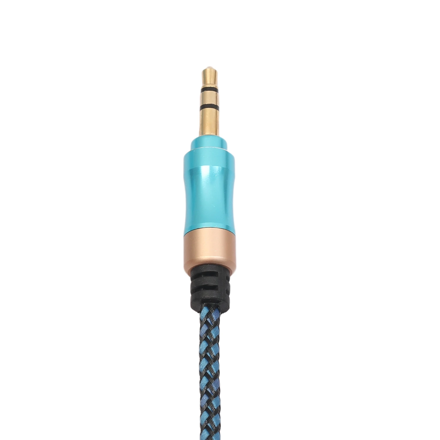Braid Shield 3.5Mm Car Audio Aux Cable Male To 4 Knot Stereo Earphone Extension Cord 1.5M Line High Fidelity | Электроника