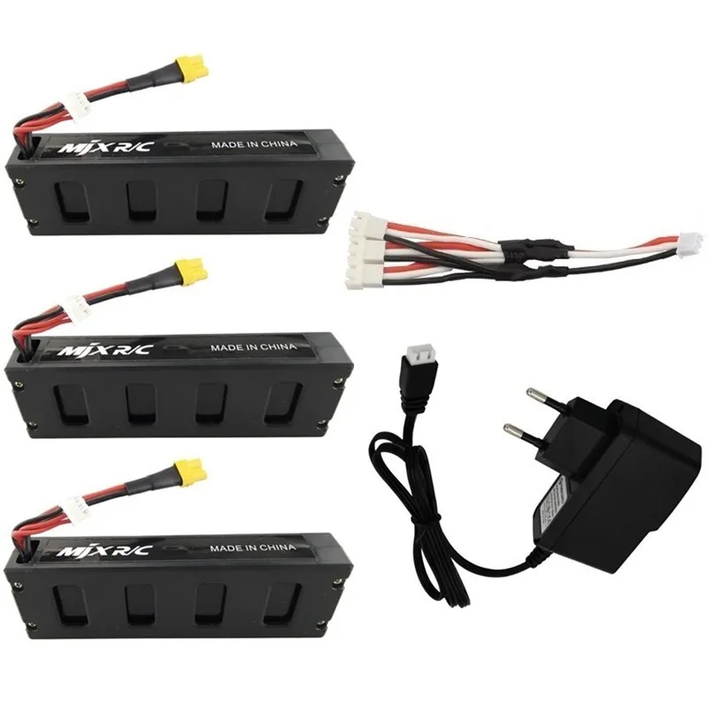 

7,4 v зарядное устройство для MJX R/C Bugs 3 B3 7,4 V 1800mah 25C Li-po батарея для MJX B3 RC Quadcopter Drone запасные части Аксессуары