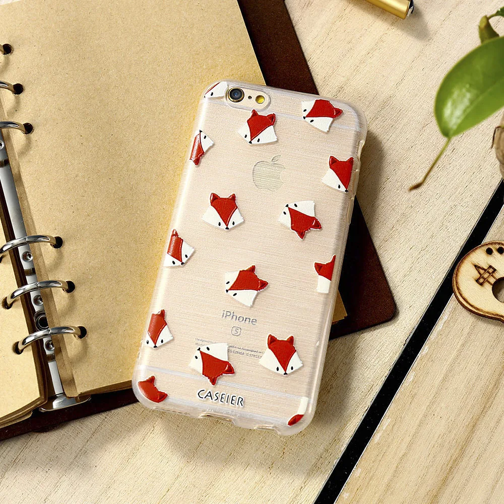 Чехол CASEIER для iPhone 6 7 6s Plus 5 5S SE мягкий чехол из ТПУ |