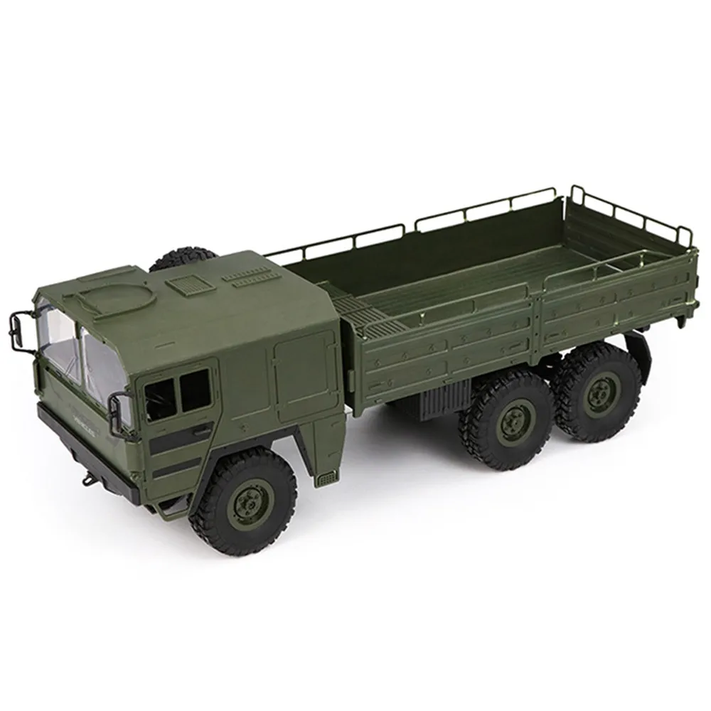 JJRC Q64 1/16 дистанционного Управление RC игрушки автомобиля 2 4 г 6WD Военный Грузовик